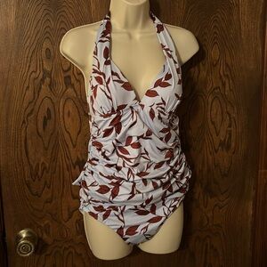 Two Piece Swimsuit Top small Bottoms XS